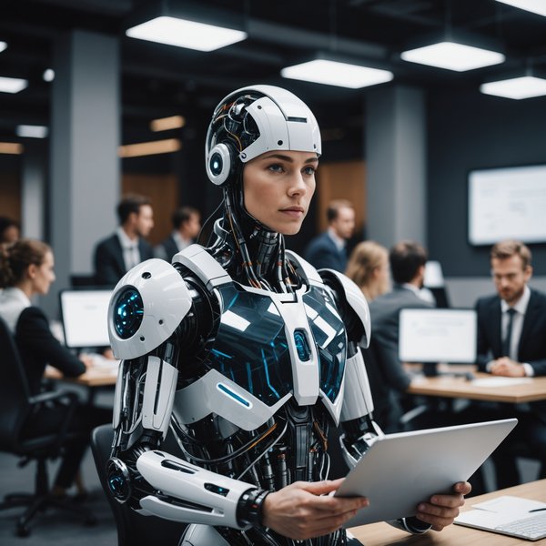 Comment les entreprises de services peuvent-elles utiliser l'IA pour améliorer la gestion des ressources humaines?